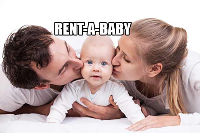rent-a-baby-moron